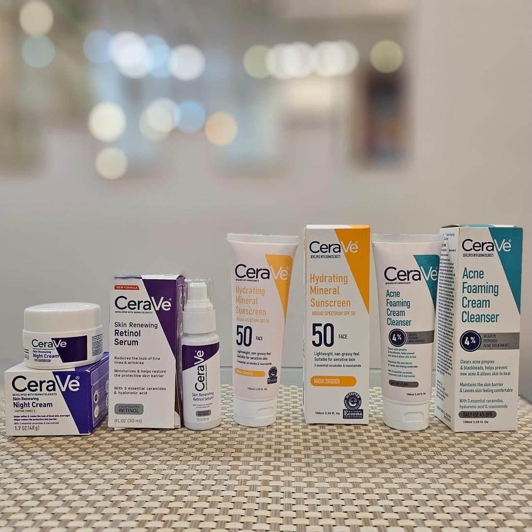 Cerave 4 in 1 facial kit