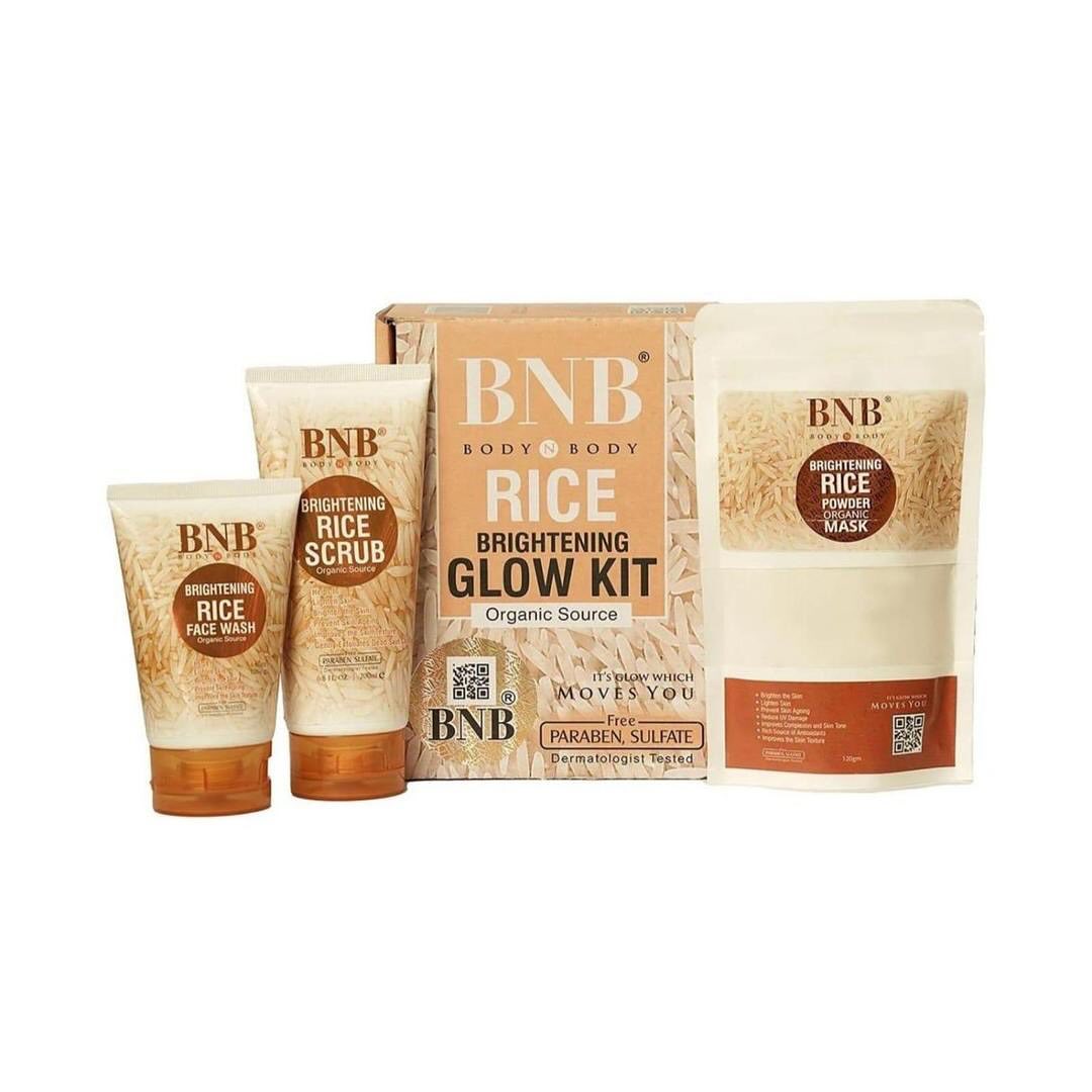 Rice Extract Facial Kit For Bright & Glowing Skin